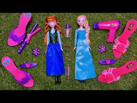 Ultimate Unboxing of Disney Princess MATTEL Collection | Frozen Elsa & Anna Playset Toy | ASMR Video