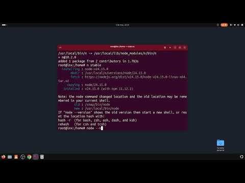 🐨 Actualizar node.js y npm en Ubuntu 💻