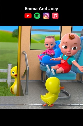 The Wheels on the Bus - Sing Along! 🚌 #nurseryrhymes #kidsongs