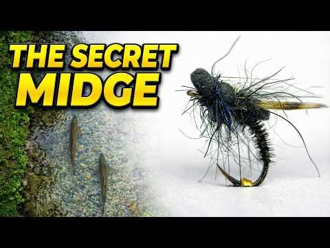Want to Catch Picky Trout? Try This Simple Midge Fly Pattern - Fly tying tutorial