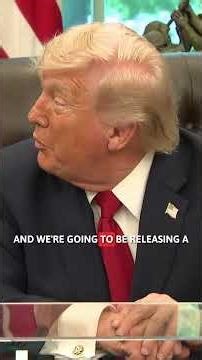 Trump says UFO-related files will be released 'in the near future'