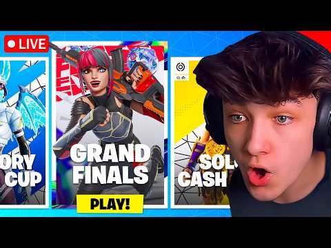 🔴LIVE! - WATCHING FNCS GRAND FINALS! CLIX vs PETERBOT! (Fortnite)