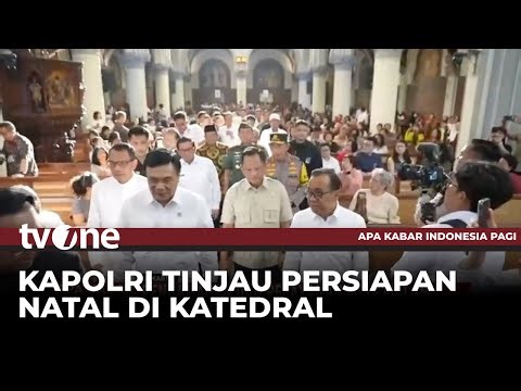 Kapolri Tinjau Gereja Katedral dan GPIB Immanuel | AKIP tvOne
