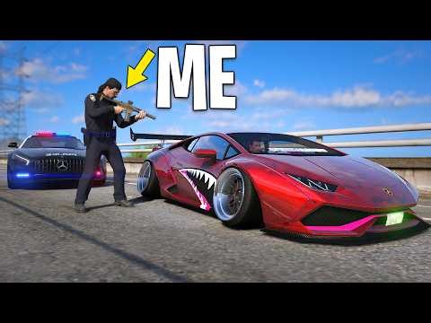 I Spent 24 Hours as Cop in GTA 5 RP..