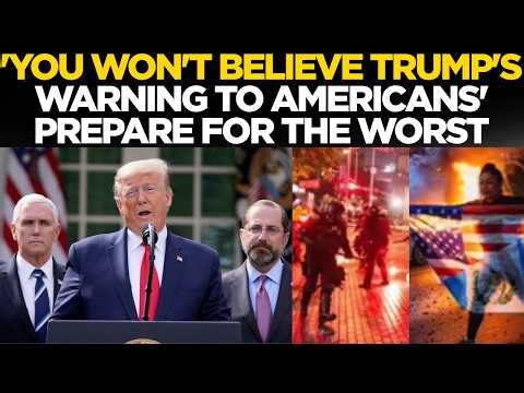 US News LIVE: Trump Issues Urgent Warning, Nation on Edge | Trump's Emergency Announcement | Iran