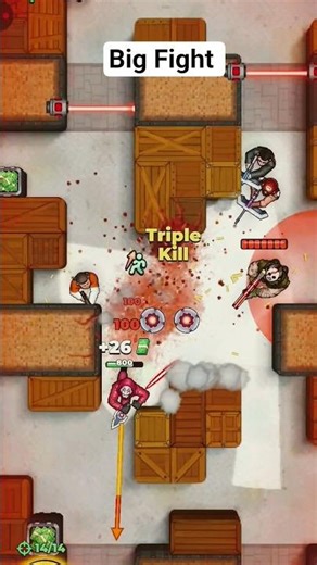 😱 मरते-मरते बचा! Big Fight assassin🎯 game #gaming #games #viral #shorts #shortsfeed #trending