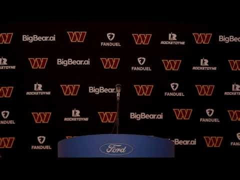LIVE: QB Jayden Daniels Speaks To The Media After The Game | Washington Commanders