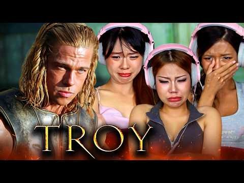 Asian Girls React | Troy | First Time Watch
