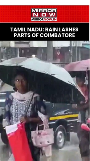 Tamil Nadu: Rain Lashes Parts Of Coimbatore's Valparai, Bringing Relief In Weather #shorts