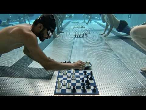 How long can you hold your breathe? | GM Harshit Raja vs GM Paulius Pultinevicius