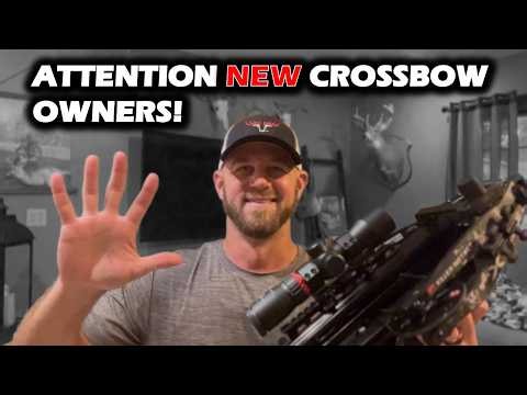 Crossbow 101: 5 Tips Every New Crossbow Owner Needs