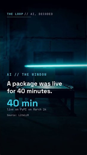 A package was live for 40 minutes. It was long enough.