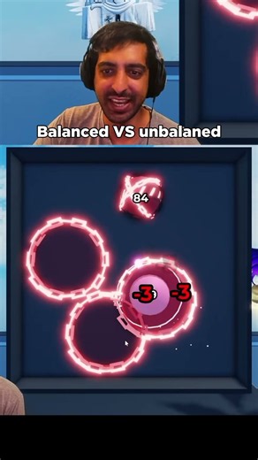 Balanced VS unbalaned in Ball vs Ball #roblox