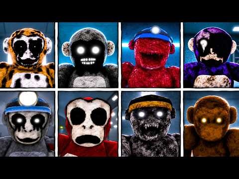 Lethal Ape (Update) - All Monster Jumpscares & Lore | Roblox