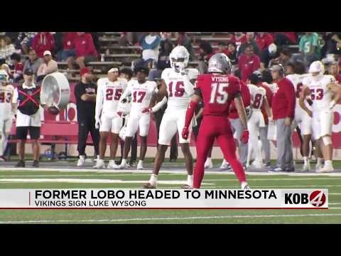From NM to MN a former Lobo joins the Vikings