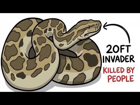 The Pathetic Reality of Being a Burmese Python (Hunted & Hated)