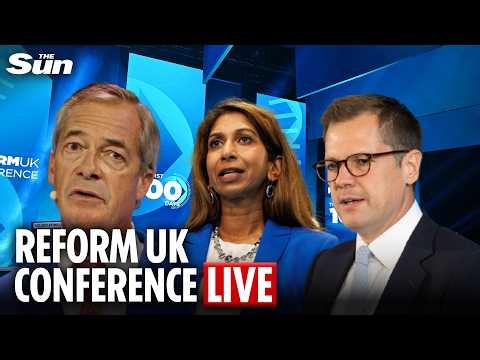 LIVE: Reform UK holds final day of annual party conference in Birmingham