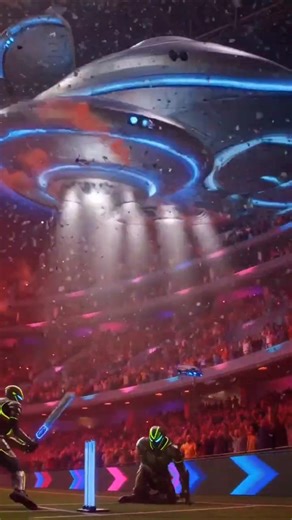 Full Contact UFO Cricket 🛸🏏 | Alien Battle Night -Velvet Universe