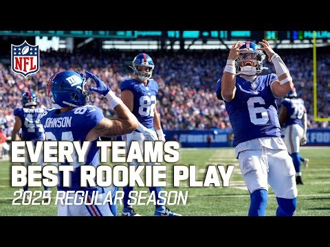 Every Teams' Best Play by a Rookie from the 2025 Regular Season