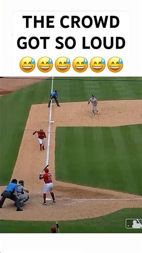 crowd almost ruined it 😳