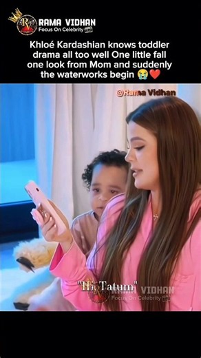 Khloé Kardashian Knows This Mom Struggle 😂 #shorts #celebrity #viral