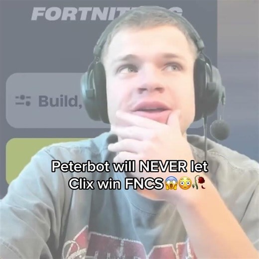 Peterbot will NEVER let Clix win FNCS 😱😳🥀