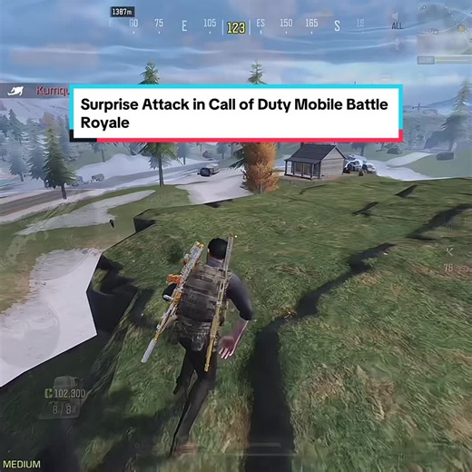 Surprise Attack in Call of Duty Mobile Battle Royale Catching your enemies off guard in CODM BR will always be one of the best strategies when going up against squads. It allows you to control the situation immediately because they’re caught by surprise and don’t know what hit them. By the time they realize what’s happening, it’s already too late. Three enemies have been turned into loot boxes, but the squad wipe hasn’t been confirmed yet. That means the last enemy is still somewhere in the area