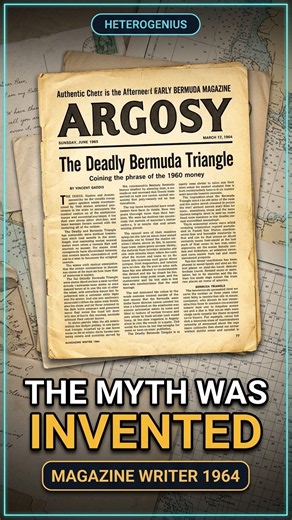 The Bermuda Triangle didn't even exist until 1964—here's why. #BermudaTriangle #mystery #MythBusting