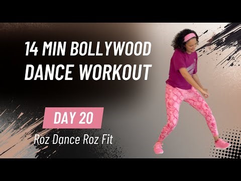 Day 20 Bollywood Dance Workout (14 Minutes) | Roz Dance Roz Fit