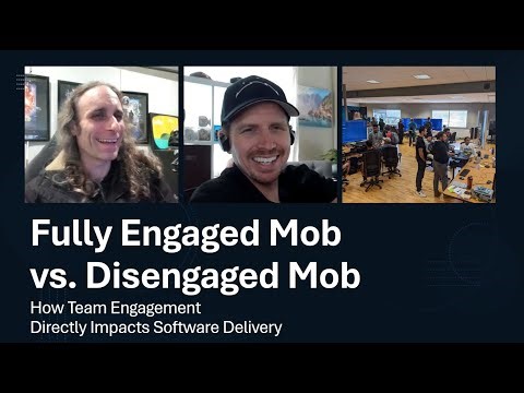 Fully Engaged Mob vs Disengaged Mob: How Team Engagement Directly Impacts Software Delivery