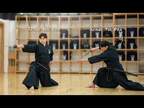 Two Japanese Kenjutsu Schools Facing Each Other