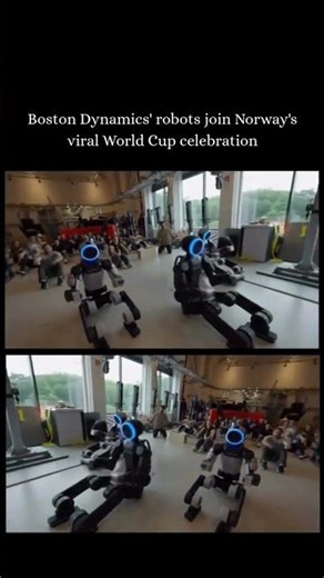 Boston Dynamics Atlas Robots Celebrate the FIFA World Cup Like Humans!