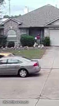 DoorDash driver completes order after being hit by car