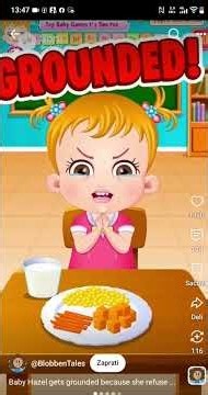 oh baby hazel gets grounded all day 🤣 #babyhazel