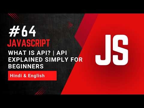 What is API? | API Explained Simply for Beginners | Understanding APIs in Web Development