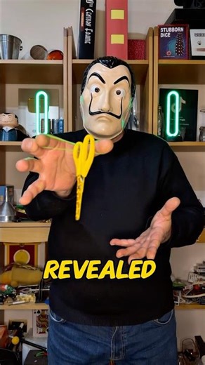 Simple Rubber Band and Scissors Trick Revealed 🪄 #tricks #magic #magictricks #foryou #shorts