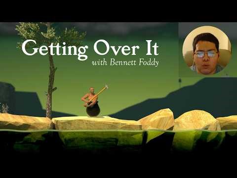 First time playing Getting Over It (Kind of)