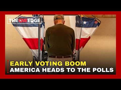 Millions Vote Early as US Midterm Turnout Surges Across Key States | N18W