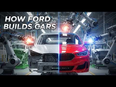 Inside Ford’s Modern Assembly Lines | How Ford Builds Cars with Advanced Manufacturing Technology