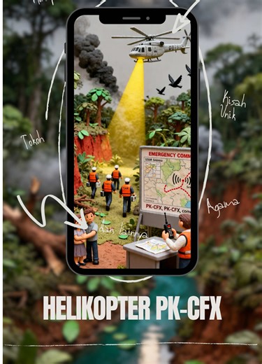 Helikopter PK-CFX dilaporkan hilang kontak di wilayah Kecamatan Nanga Taman, Kabupaten Sekadau, Kalimantan Barat. Total terdapat delapan orang di dalam helikopter tersebut, terdiri dari dua kru dan enam penumpang. Informasi ini dibenarkan Kepala Kantor SAR Pontianak. Kru helikopter masing-masing adalah pilot Captain Marindra, crew Harun Arasyid. Sementara enam penumpang tercatat atas nama Patrick, Victor, Charles, Joko, Fauzie, dan Sugito. Peristiwa tersebut pertama kali diterima Kantor SAR Pont