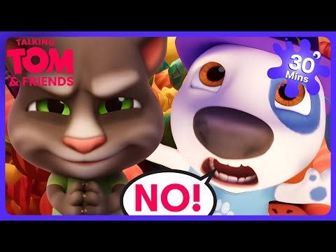 Talking Tom - Talking Hank's Halloween Prank | WildBrain Kids | WildBrain Kids