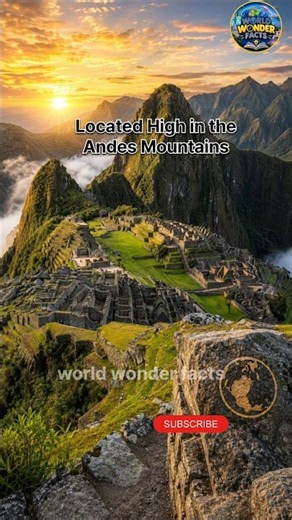 Machu Picchu: 5 Amazing Facts About the Lost City of the Incas! 🇵🇪 #amazingfacts