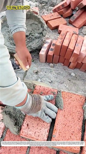Bricklaying: How Mortar Transforms Loose Bricks Into a Neat Wall