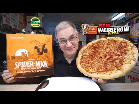 Little Caesars NEW Webberoni Pizza Review | $8.99 | 316 Cal 🌡️⚖️ Joe Is Hungry