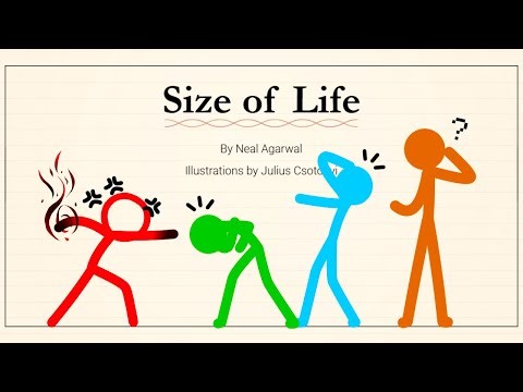 Let's Discover... The Size Of Life