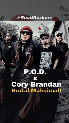 POD X Cory Brandan Brutal Maksimal #shorts #metal