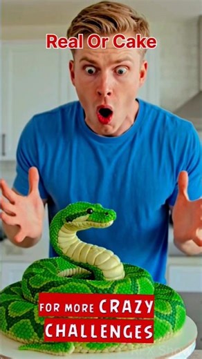 99% People FAIL This Real or Cake Animal Challenge 😱🐍 (Don’t Blink!)#realorcake #trending