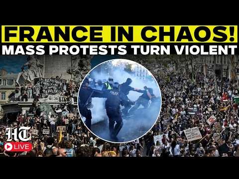 France Protests LIVE: Students Clash With Police in Paris as Demonstrations Spread Nationwide