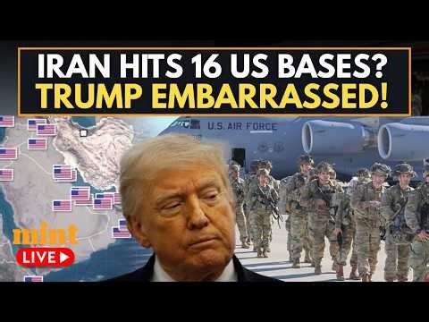 LIVE | Iran’s Massive Strike? 16 US Bases Reportedly Hit As Trump Faces Backlash | Mojtaba