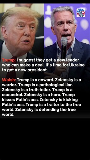 Former Republican Rep. Joe Walsh took to X to criticize President Donald Trump for taking a hit